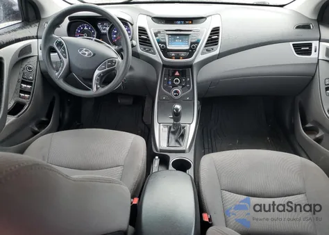 2014 Hyundai Elantra Se z USA, uszkodzony, nr VIN 5NPDH4AE6EH472242